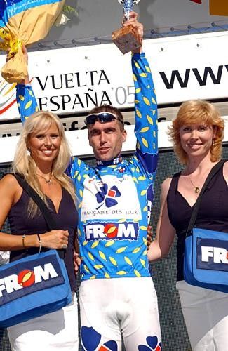 Brad McGee (Francaise des Jeux) is the points leader as well