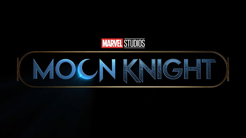 The official logo for Marvel&#039;s Moon Knight Disney Plus series