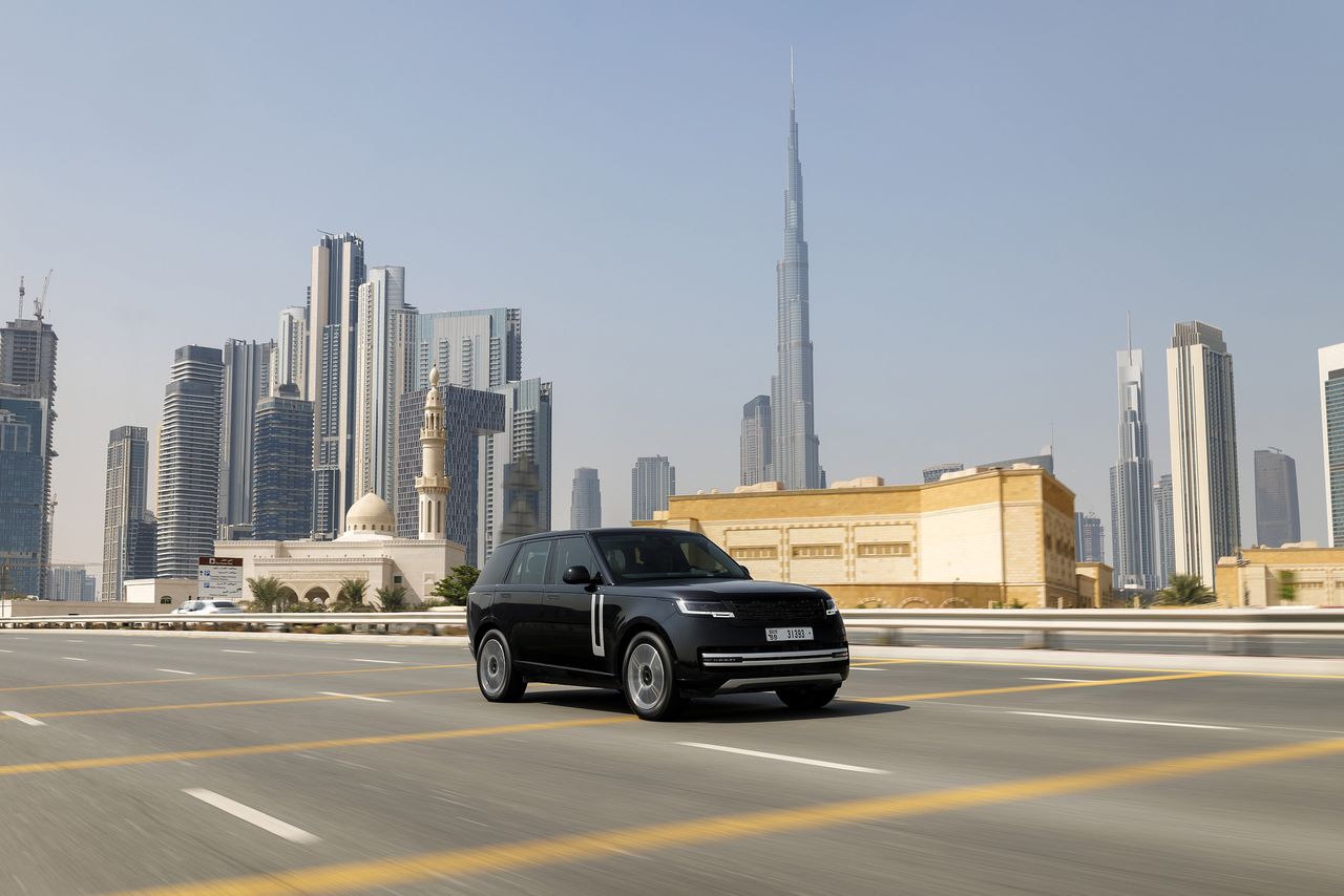 Range Rover EV prototypes under hot and cold weather testing