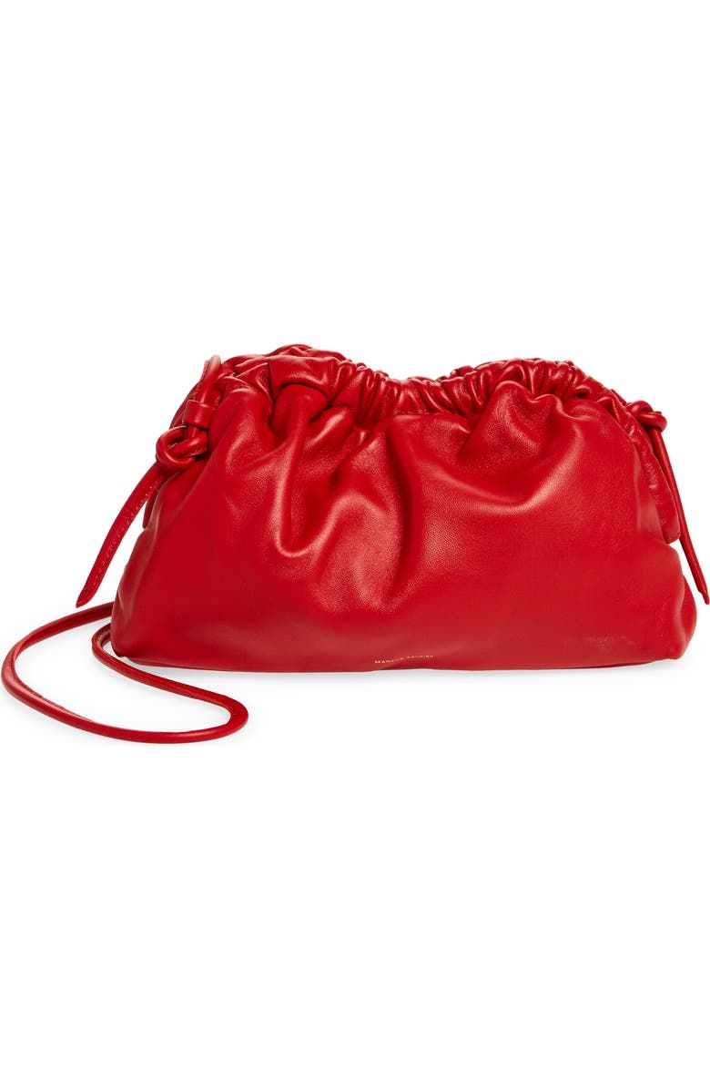 Mini Cloud Leather Clutch