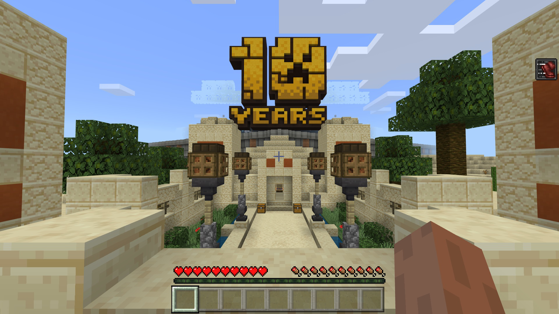 Minecraft's anniversary map is a huge interactive museum  PC Gamer