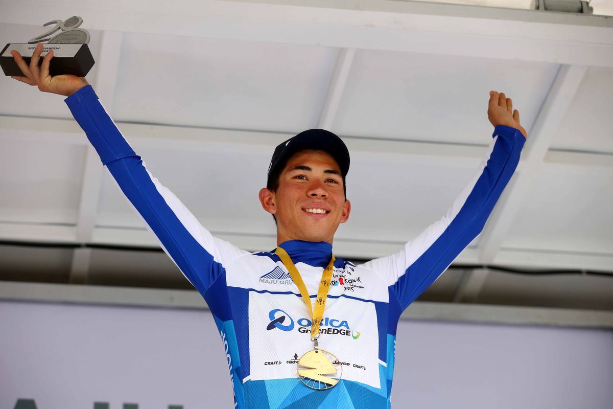 Caleb Ewan takes the points classification