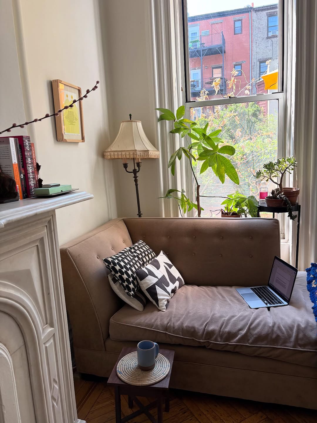sofa near window