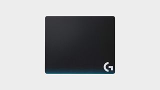 Logitech G440 mouse pad from above