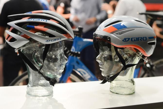 Riders will be using Giro's Aeon and Air Attack helmets