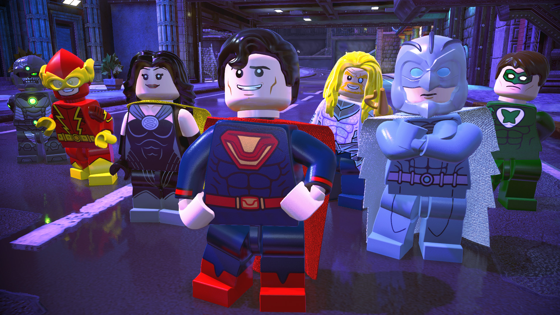 Lego DC Super-Villa входы 