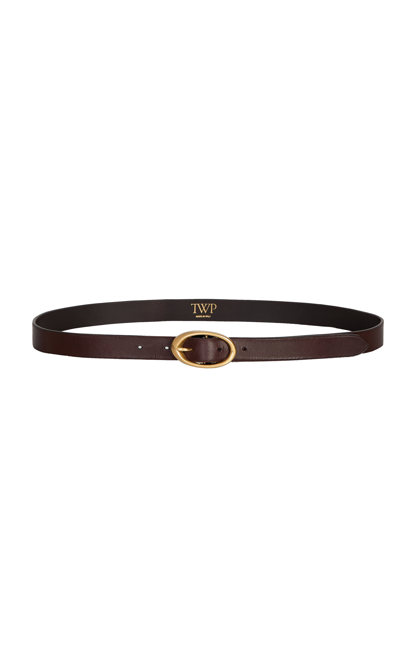 Narrow Leather Belt
