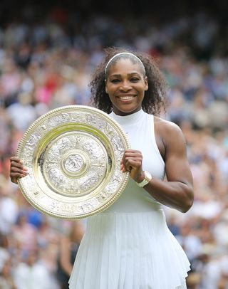 Serena Williams won Wimbledon again