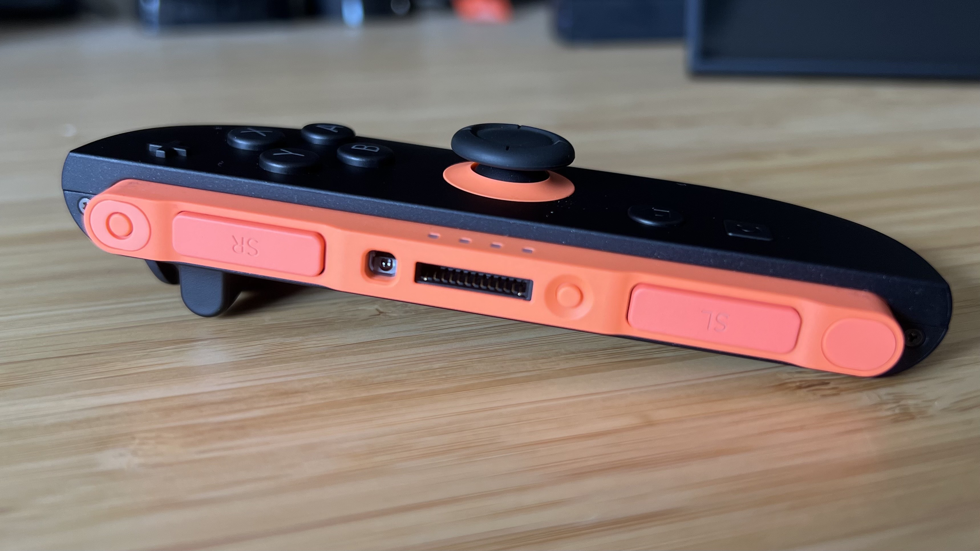 Close up on mouse sensor of Nintendo Switch 2 Joy-Con