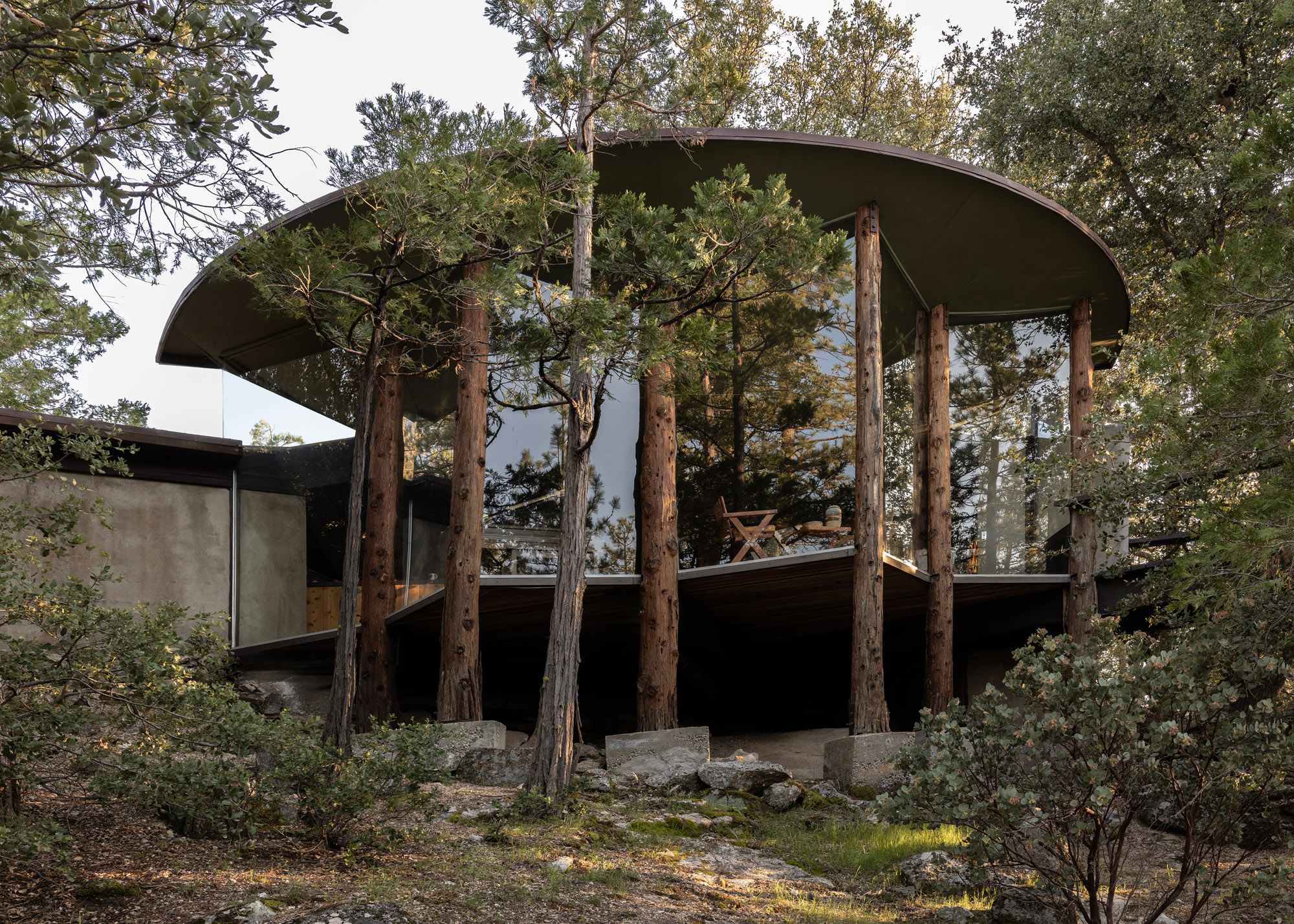 Tour Pearlman Cabin By John Lautner Wallpaper 