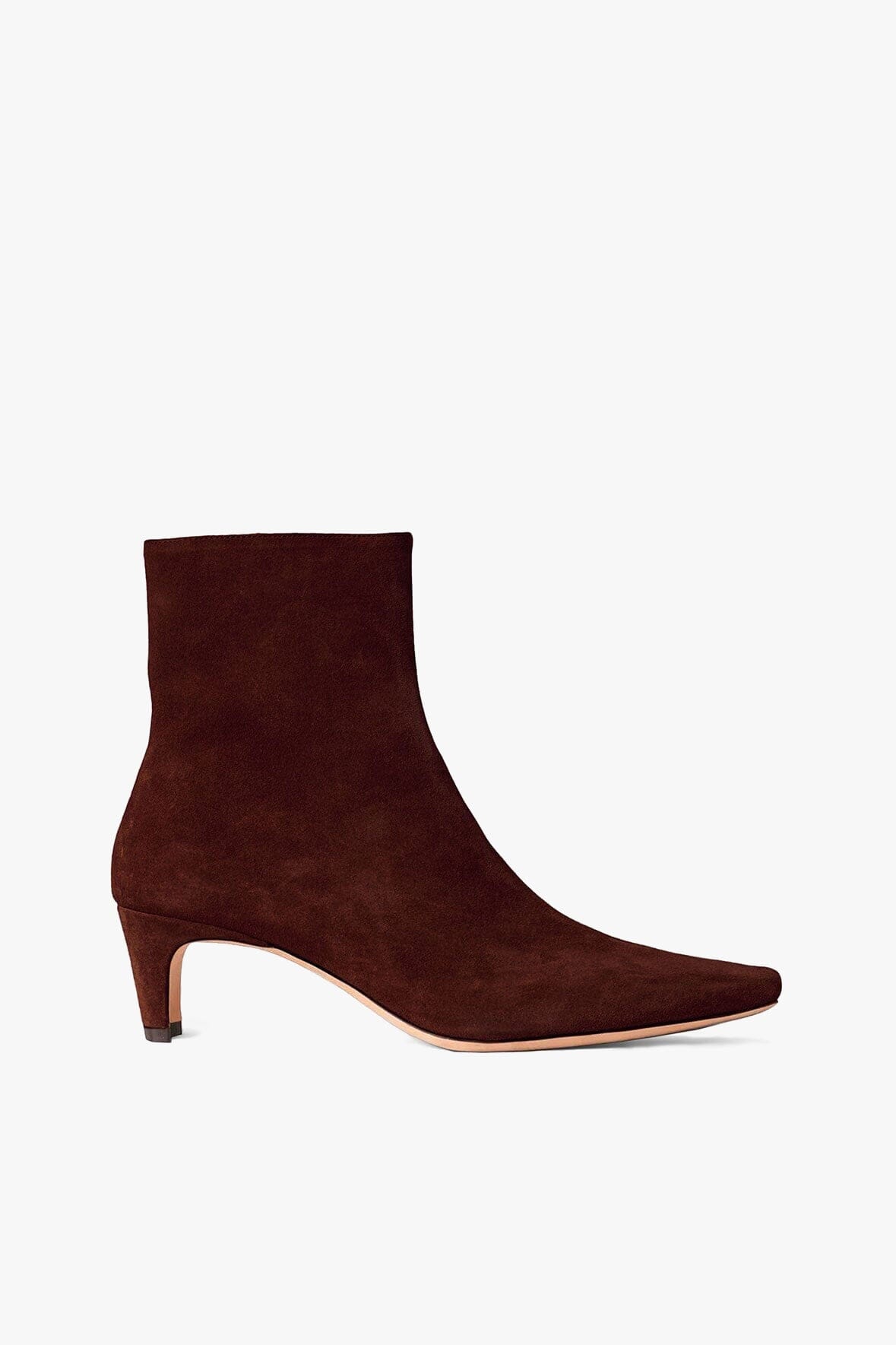 Wally Ankle Boot | Mahogany Suede - Mahogany Suede / 35