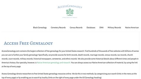 Access Genealogy review