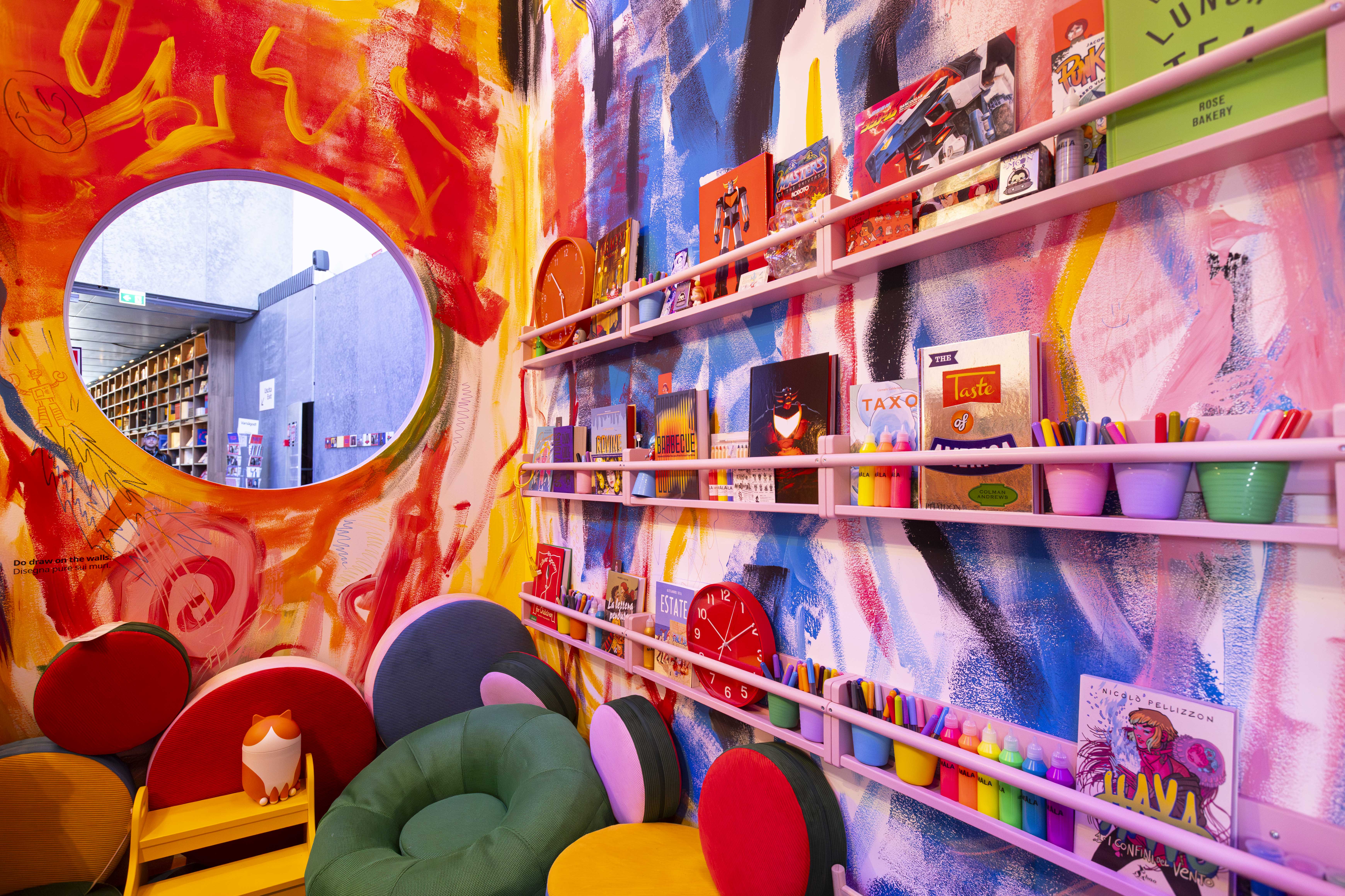Lydia Chan and Alessandra Lauria designed the room &amp;lsquo;Do play with your food&amp;rsquo;