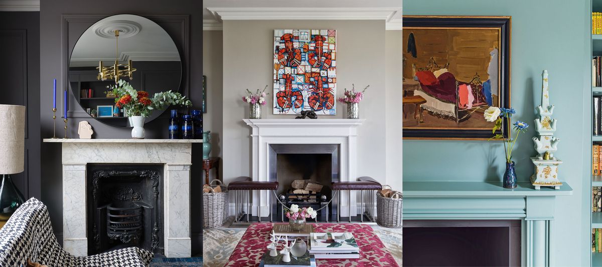 Mantel decor concepts: 10 guidelines for hearth and mantelpieces