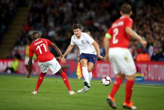 England beat Switzerland 1-0 in a friendly last September