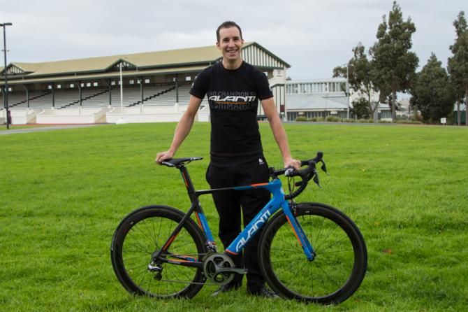 Joe Cooper with an Avanti Corsa DR Team Di2