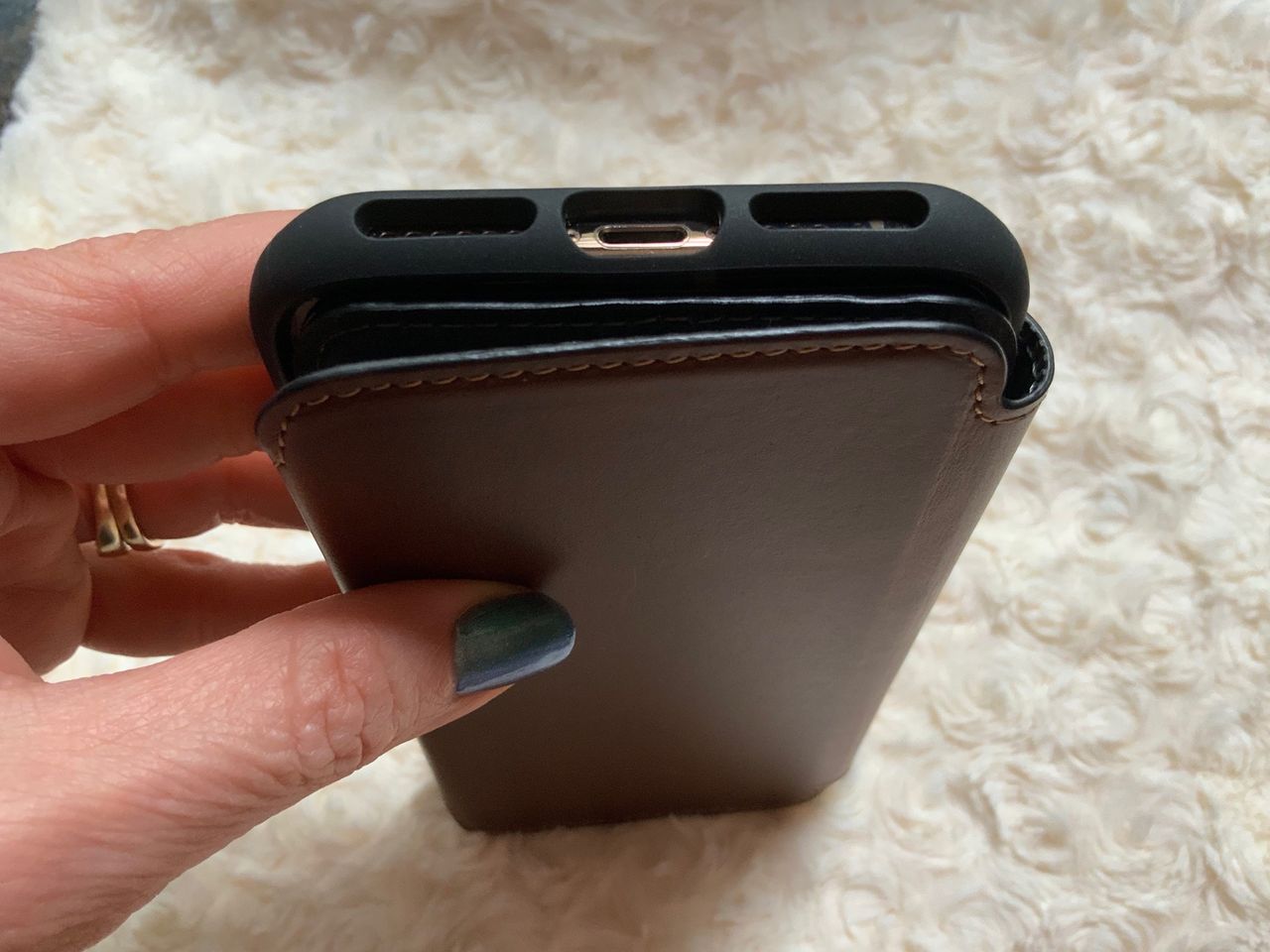 Nomad Rugged Tri-Folio iPhone wallet case