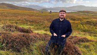 Banjo Beale on the Isle of Mull.