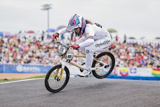 Beth Shriever at the UCI BMX Racing World Championships