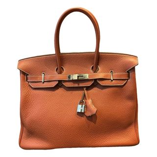 Birkin 35 Leather Handbag