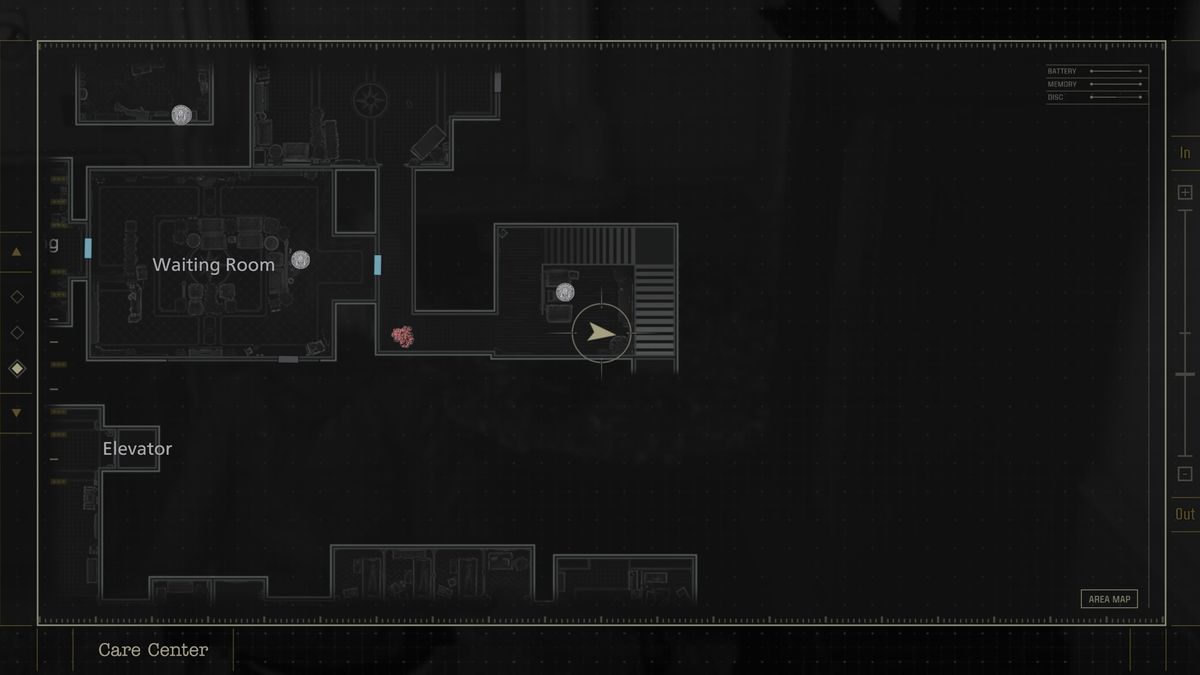 Resident Evil Requiem Mr. Raccoon - Stairwell
