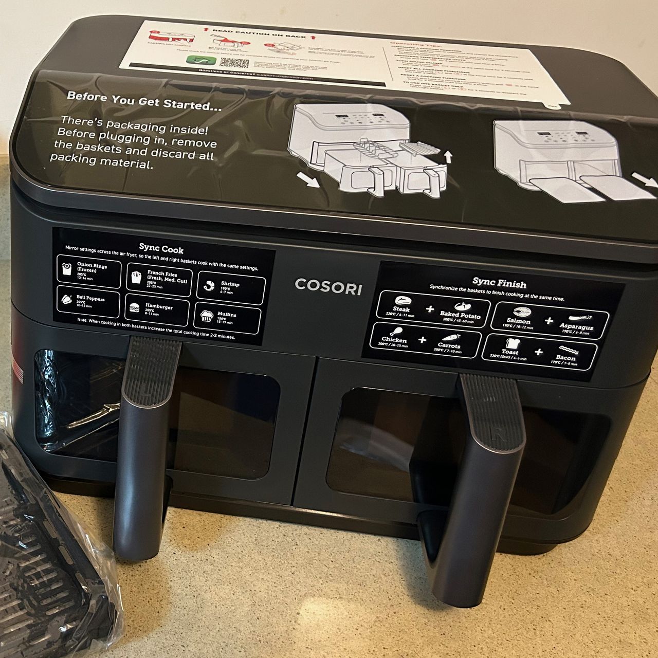 Testing the COSORI Dual Zone air fryer