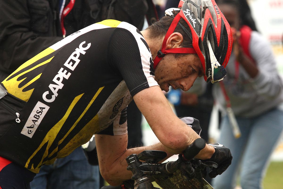 Martin Gujan exhausted after losing the leader's jersey