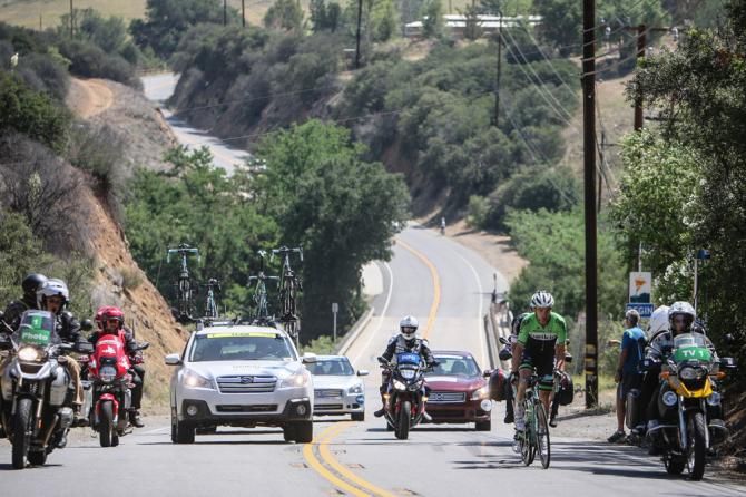 The break still has a good size gap on the chase