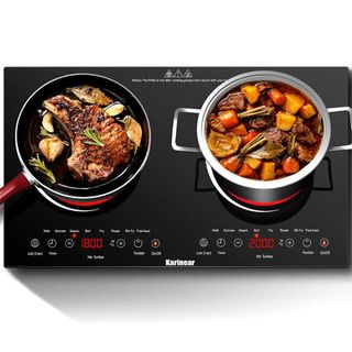 portable plug-in double ceramic hob