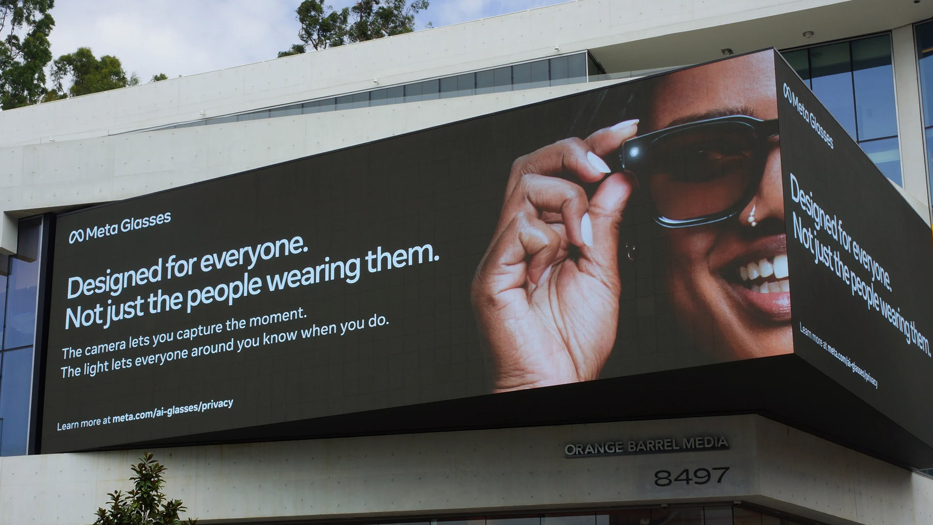 Meta Smart Glasses educational campaign