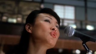 Singer from The 5.6.7.8's singing "Woo Hoo" in Kill Bill Vol. 1