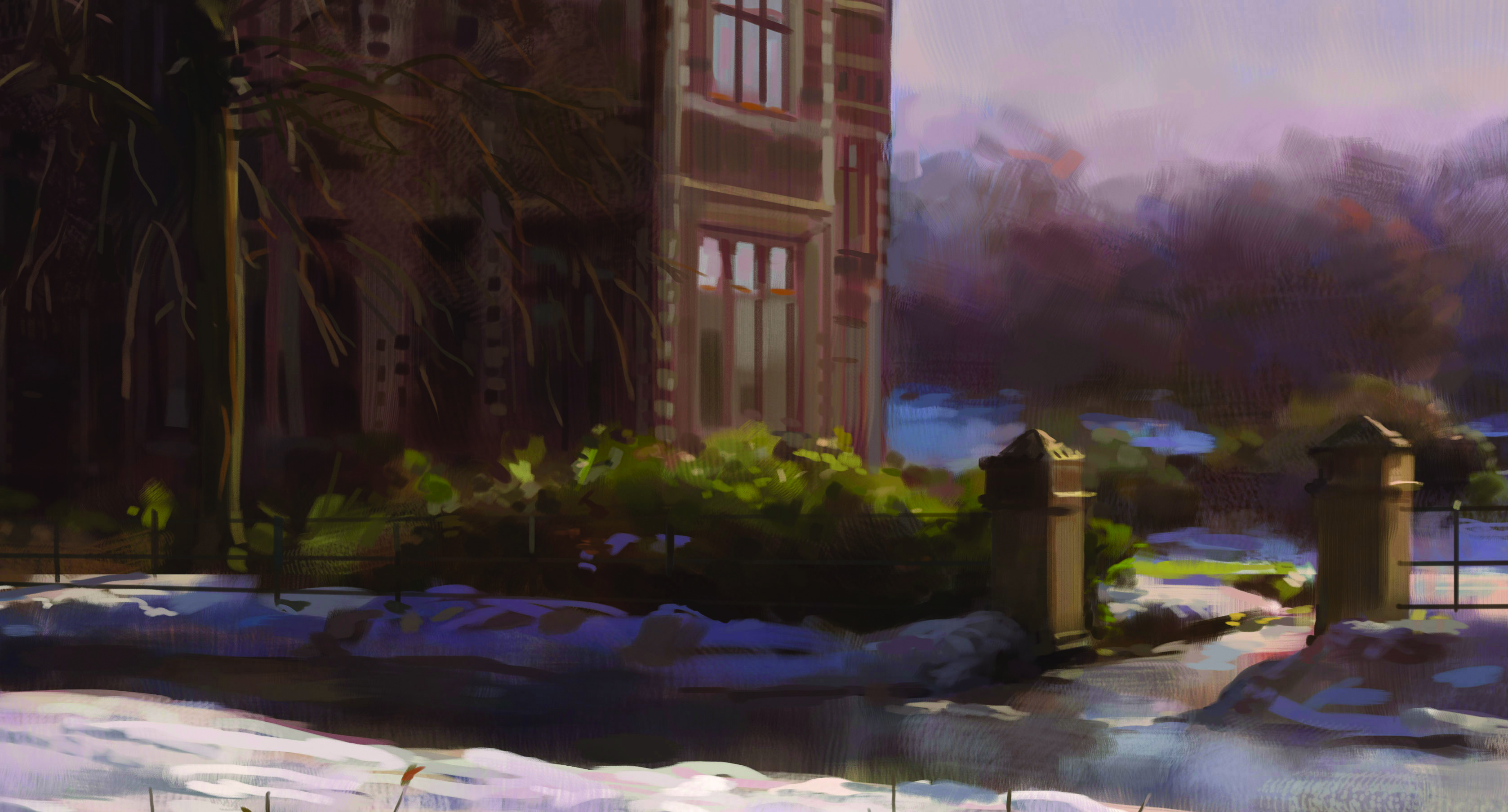 Photoshop plein air painting tutorial
