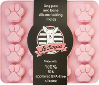 Le Dogue Dog Paws and Bones Silicone Baking Molds 
$13.99&nbsp;