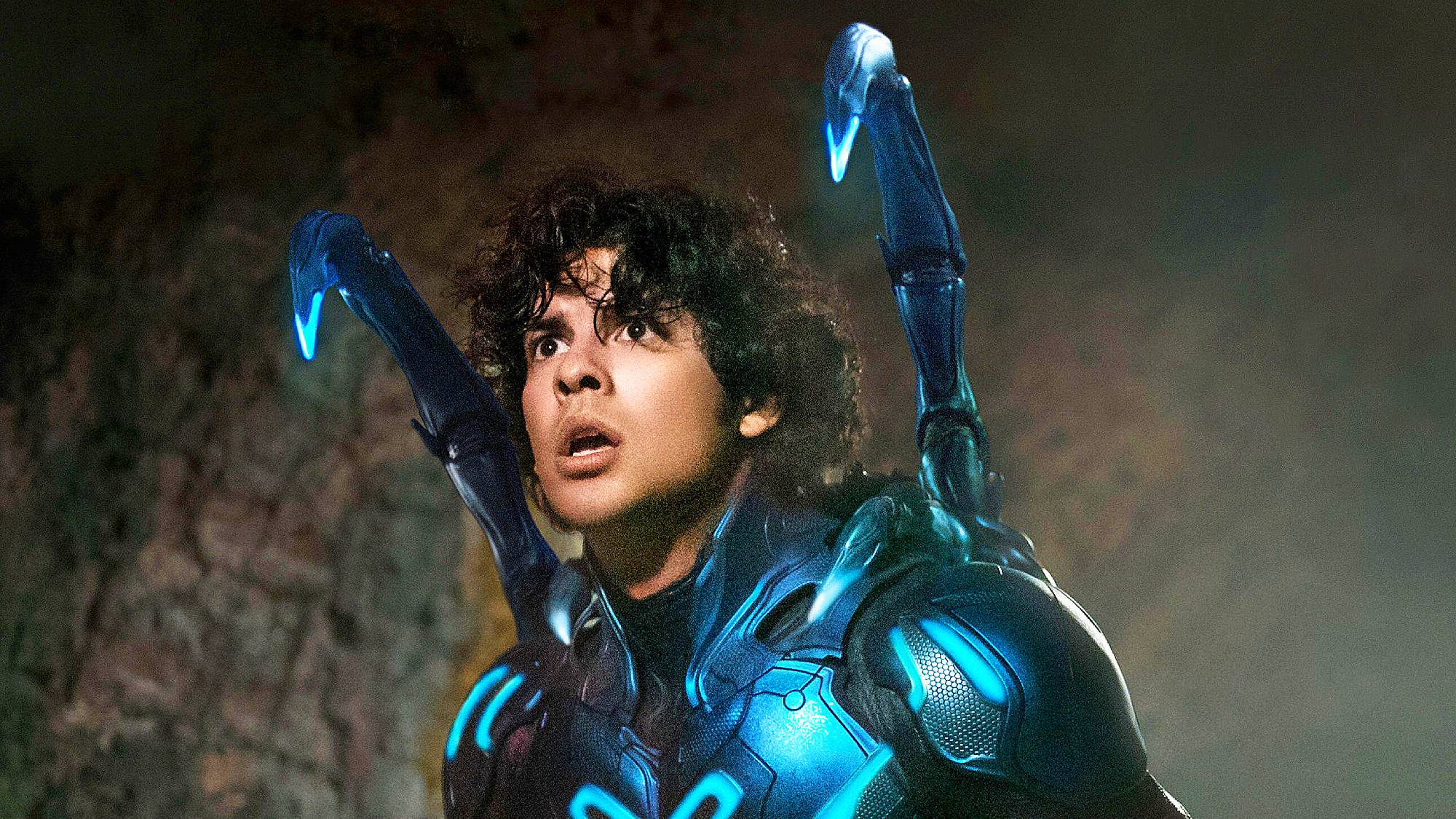 Xolo Maridueña in "Blue Beetle" movie (2023)