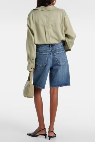 Agoda High Rise Bermuda Shorts