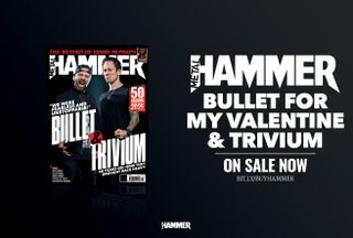 Trivium x Bullet For My Valentine Metal Hammer issue promo image