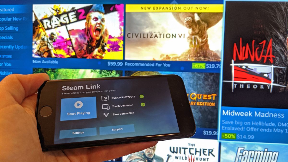 Steam Link's New iOS Update Adds Support for the New iPad Mini and  Streaming from Windows 11 – TouchArcade