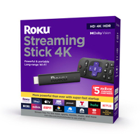 Roku Streaming Stick 4K: $49