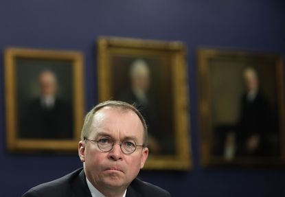 Acting White House Chief of Staff Mick Mulvaney 