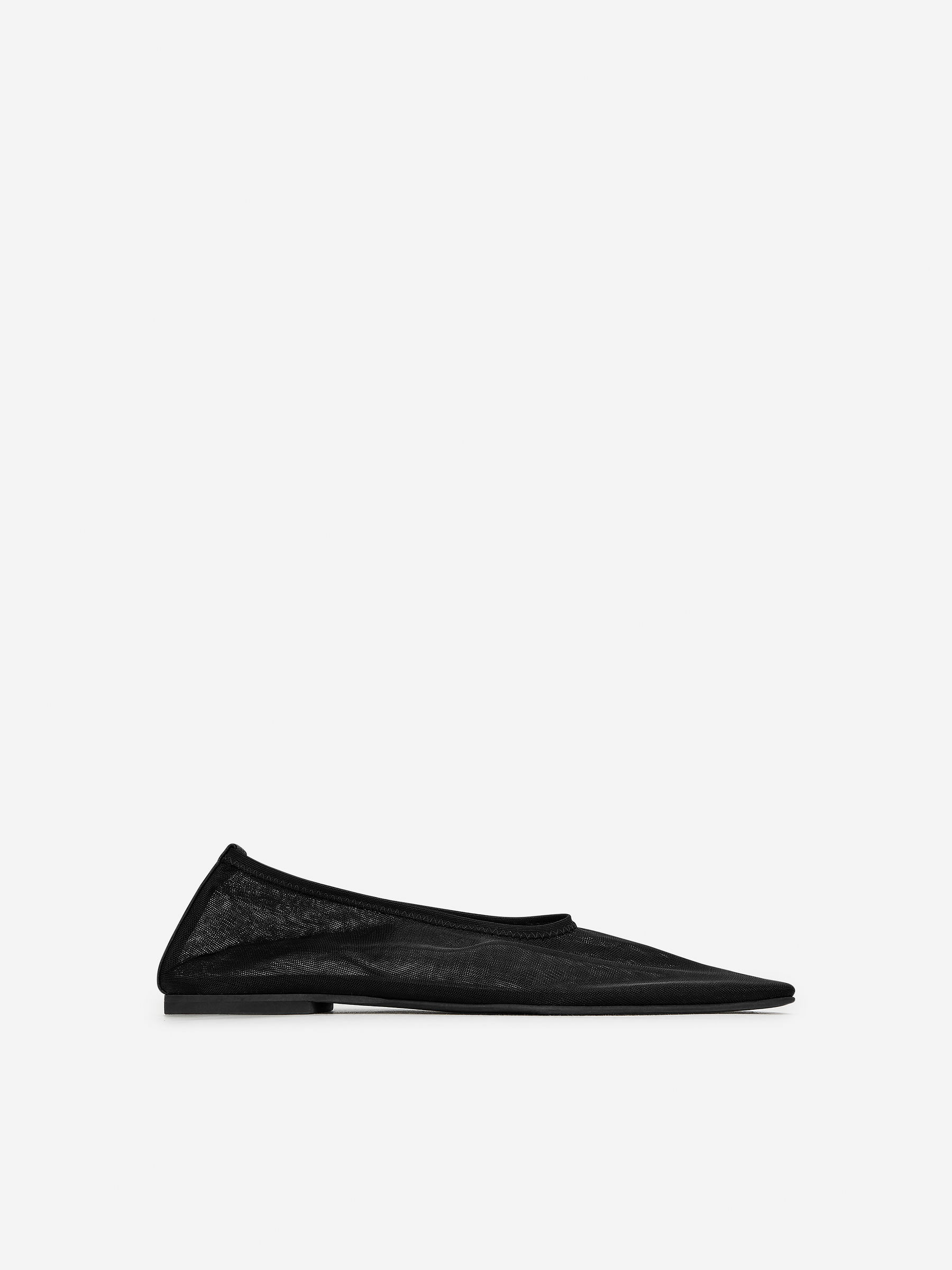 Mesh Ballerinas 
 Black 
 Women 
 Arket Ww