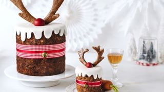 Bonne Maman Rudolph reindeer cake