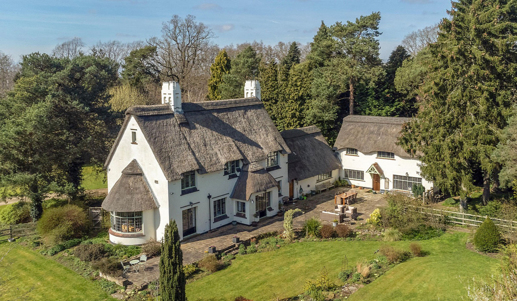 Thatched house