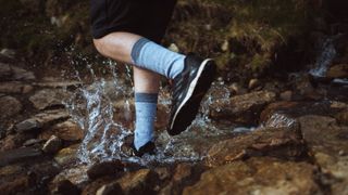 The effects of wet socks can ruin a walk or hike.