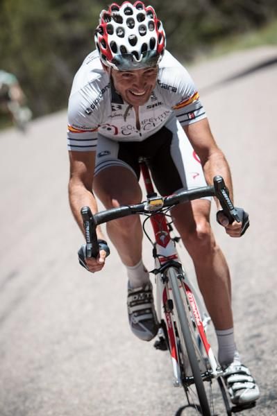 Francisco Mancebo (Competitive Cyclist) tries to bridge up to the break.