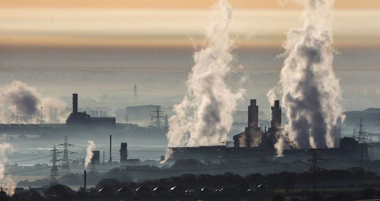 Deeside power station in Wales