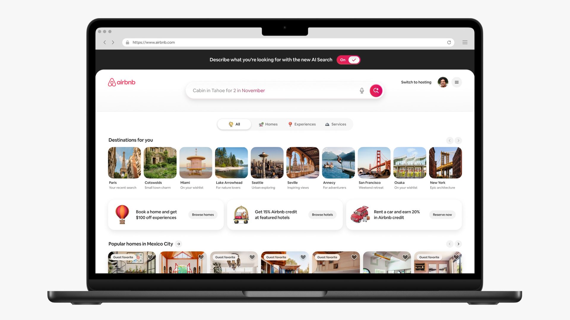 Airbnb IA búsqueda