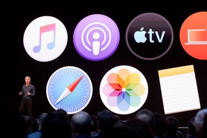 Apple says it's breaking up iTunes in the new Mac operating system.