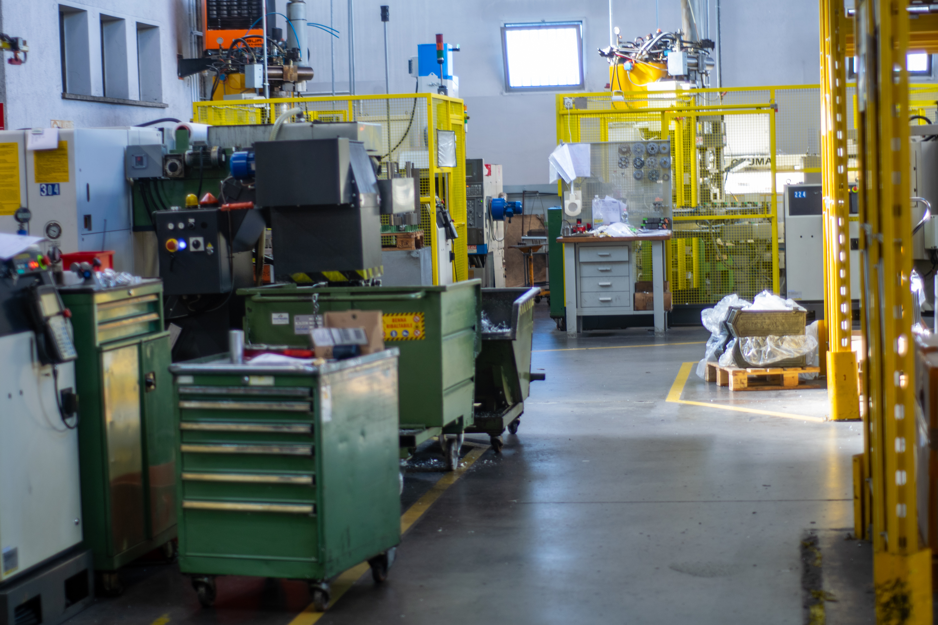 The Miche cycling component factory
