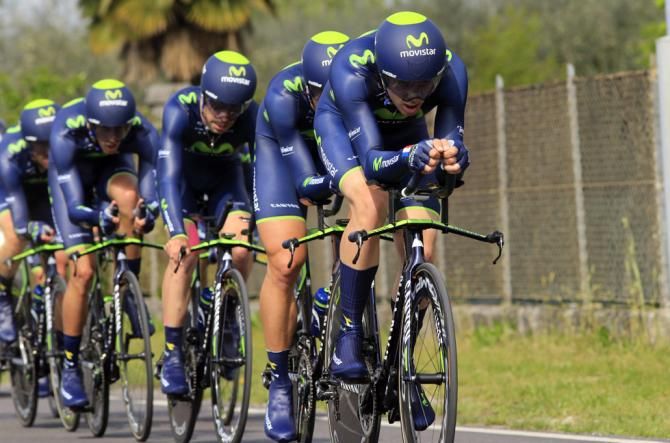 Movistar ride to fourth place