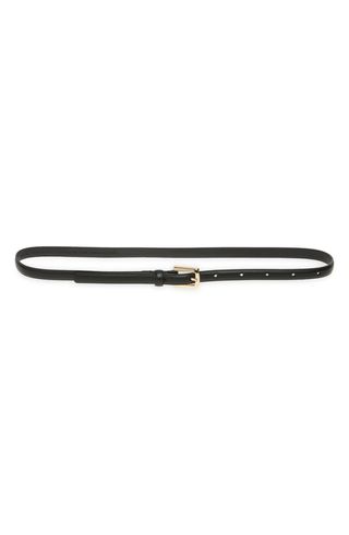 Skinny Leather Belt